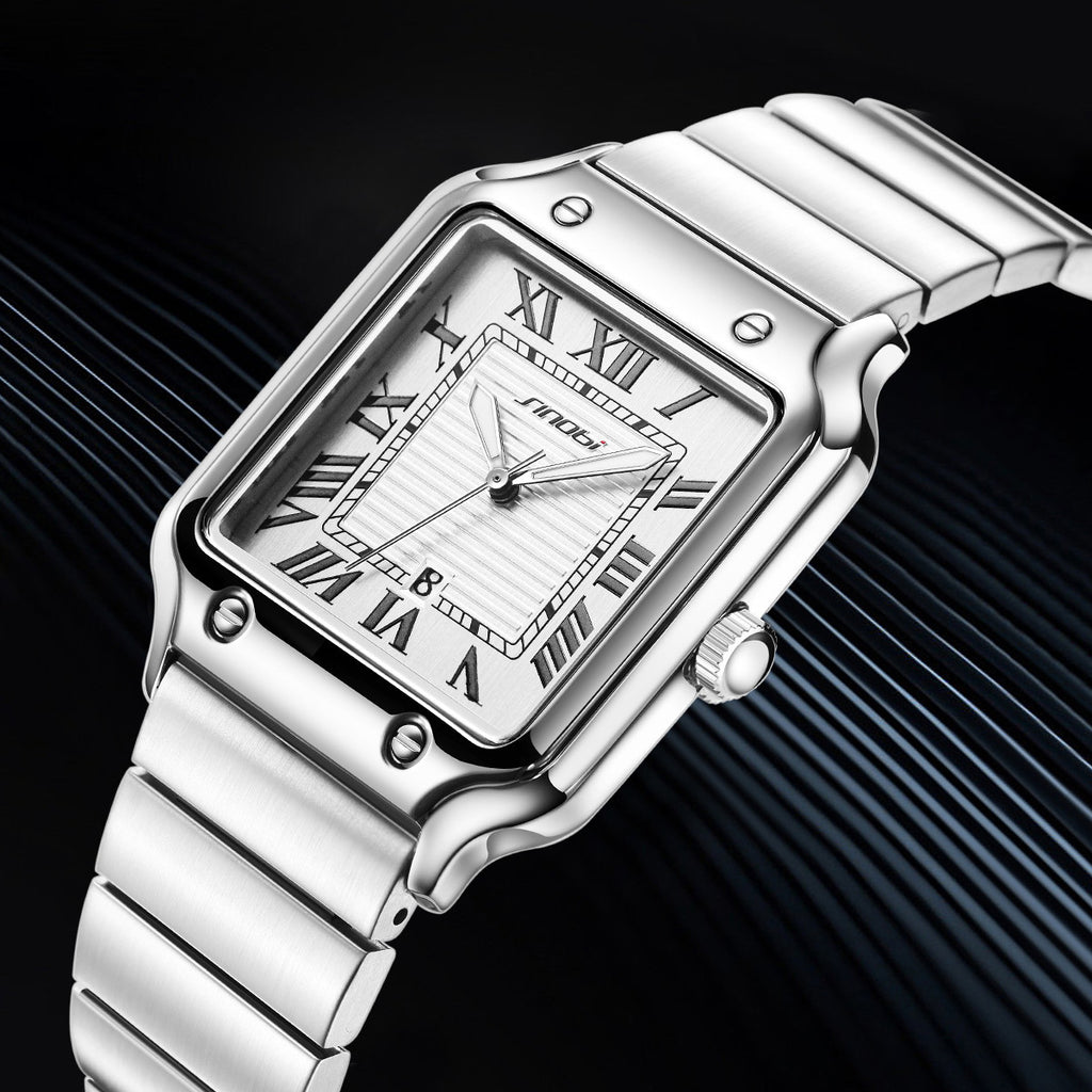 Onyx men's Roman numeral watch, view 6