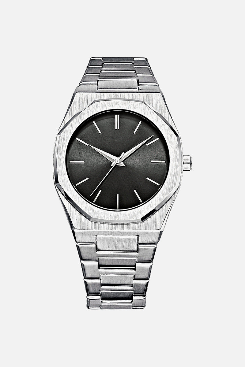Ace men's quartz watch with stainless steel case