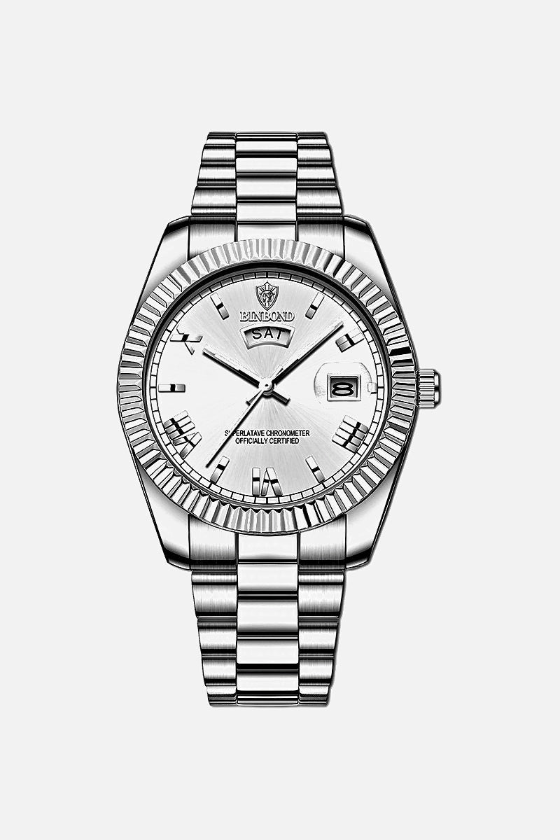 Apex men's Roman numeral watch, view 3
