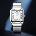 Onyx men's Roman numeral watch, view 4