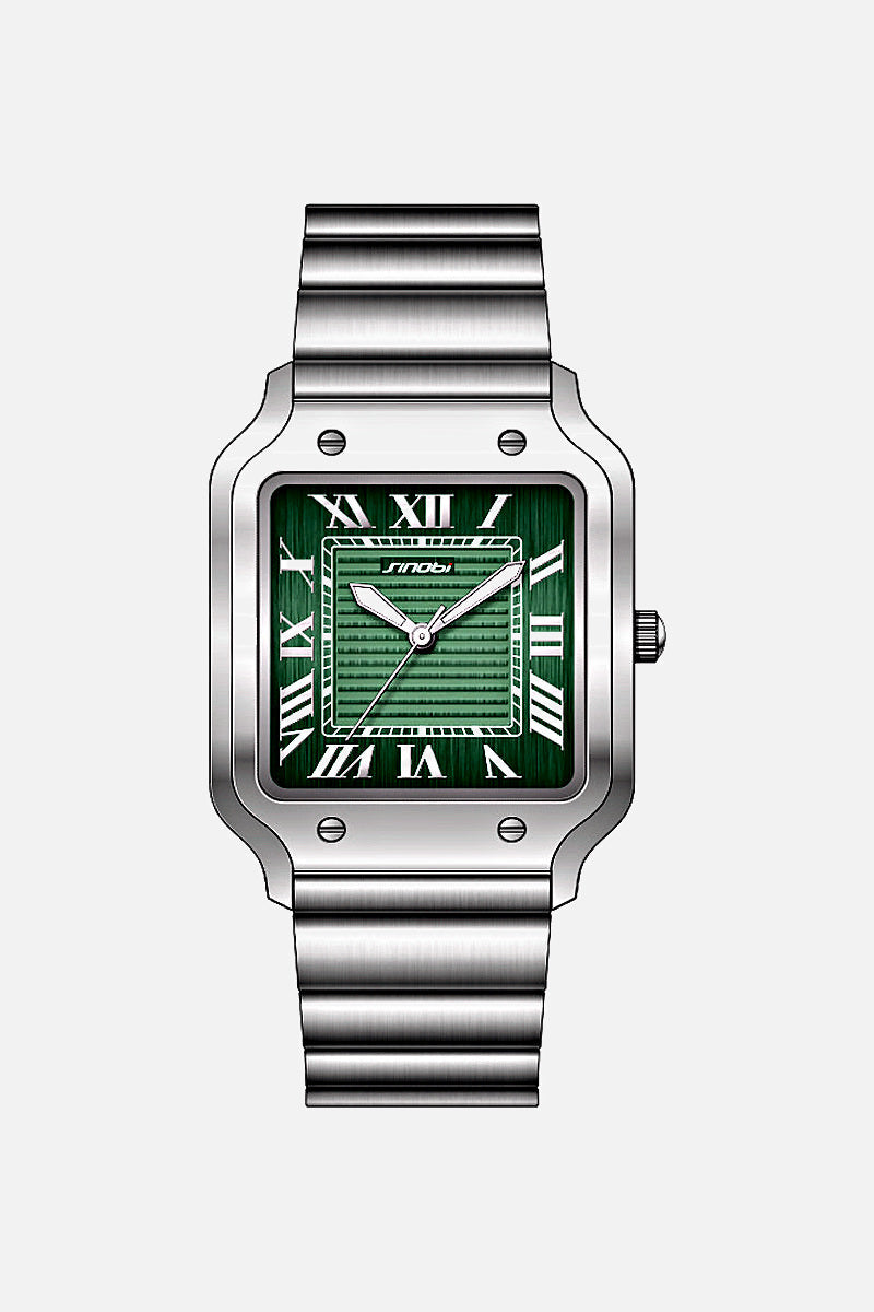 Onyx men's Roman numeral watch, view 2