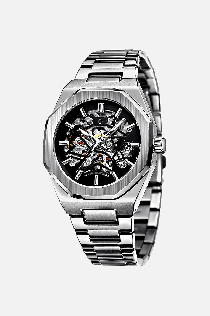 Phantom men's automatic skeleton watch, view 2
